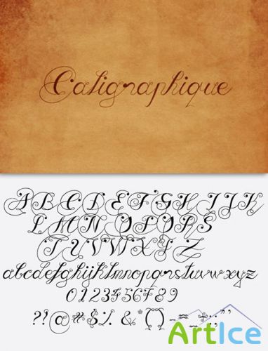 Caligraphique Font Pack