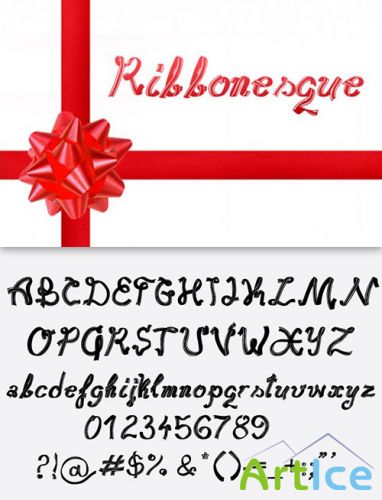 Ribbonesque Font Pack