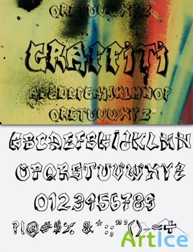 Graffiti Fonts Pack 2