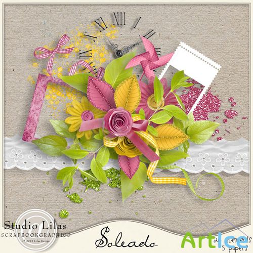 Scrap Set - Soleado PNG and JPG Files