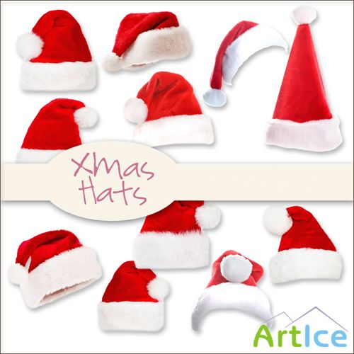 Xmas Hats PNG Files