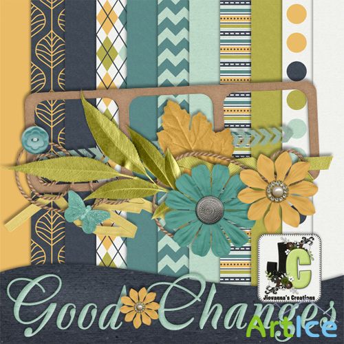 Scrap Kit - Good Changes PNG and JPG Files