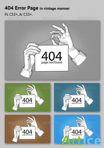 GraphicRiver - Error Page Sign 2782288