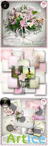 Scrap Set - Sweet Romance PNG and JPG Files