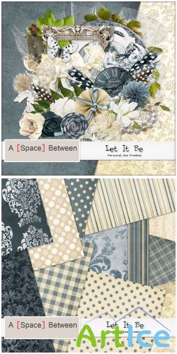 Scrap Set - Let it Be PNG and JPG Files