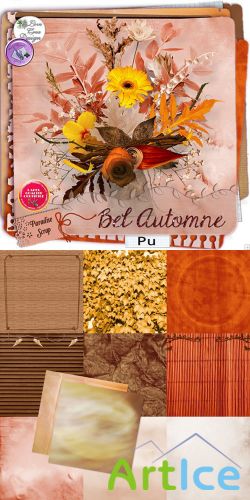 Scrap Set - Bel Automne PNG and JPG FIles