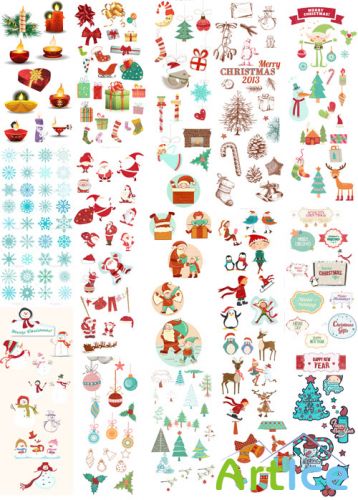 Christmas Vector Elements Pack