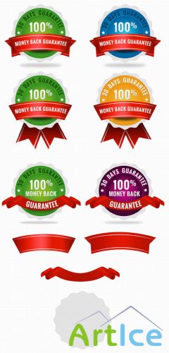 Gurantee Badges PSD Templates