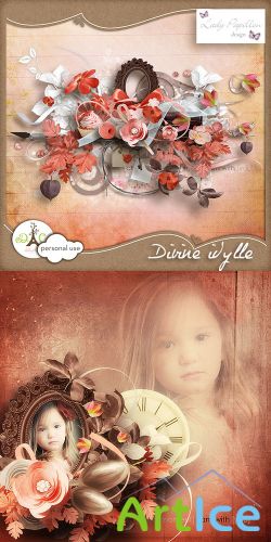 Scrap Set - Divine Idylle PNG and JPG Files