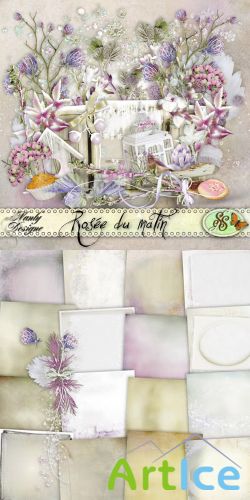 Scrap Set - Rosee Du Matin PNG and JPG Files