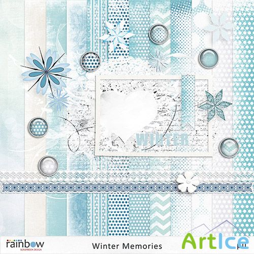 Scrap - Winter Memories PNG and JPG Files