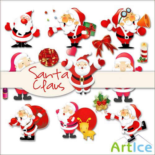 Santa Claus PNG Files