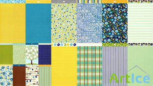 Textures Scrapbook Papers