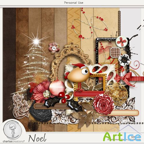 Scrap - Noel 2014 PNG and JPG Files