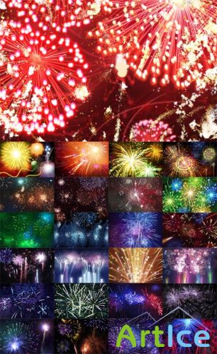 25 Fireworks Templates PSD Pack