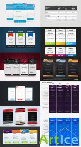Pricing Tables Collection