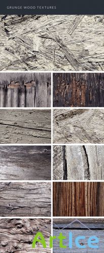 DesignTNT - Grunge Wood Textures