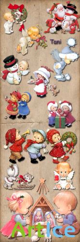 Winter characters Ruth Morehead PNG Files