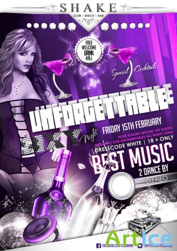 Unforgettable Flyer Template