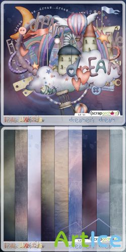 Scrap - Dreamers Dream PNG and JPG Files