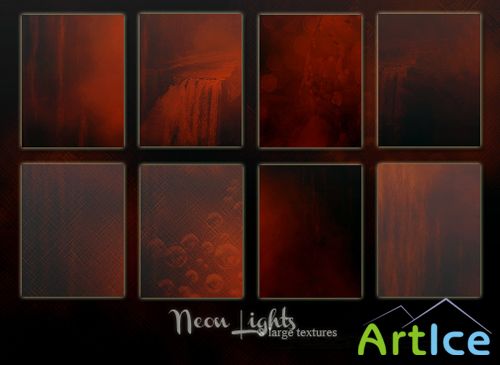 Neon Lights Textures PNG Files