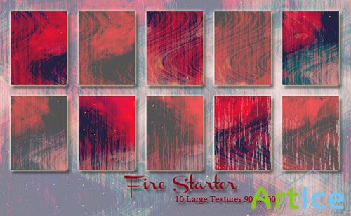 Fire Starter Textures PNG Files