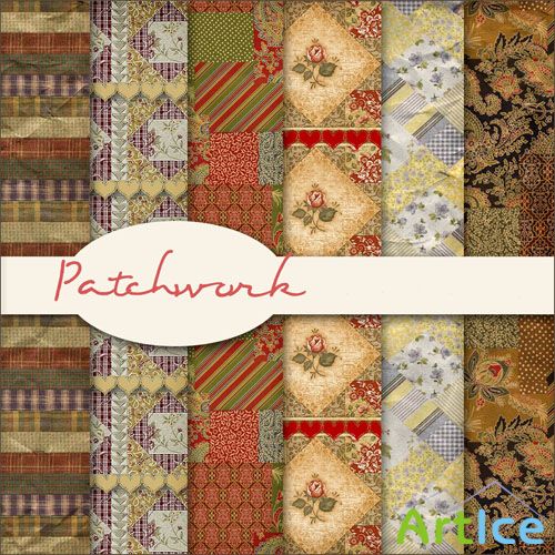 Patchwork Textures JPG Files