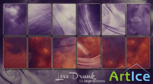 Love Drunk Textures PNG Files