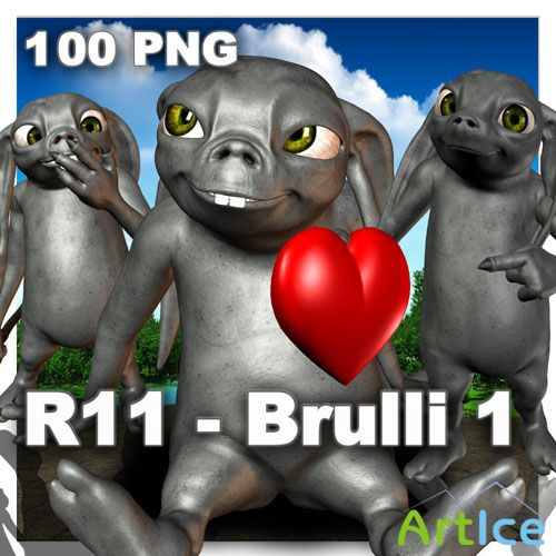 Brulli PNG Files