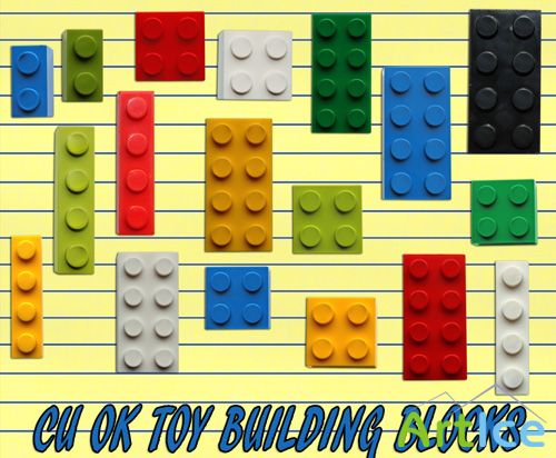 Toy Bulding Blocks PNG Files