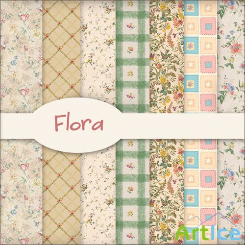 Flora Textures JPG Files