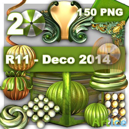 Deco 2014 - 2 PNG Files