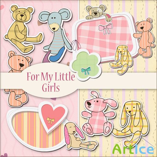 For My Little Girls PNG and JPG Files