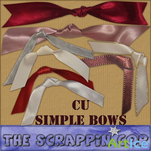 Simple Bows PNG