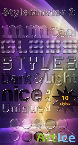 Glass Photoshop Styles