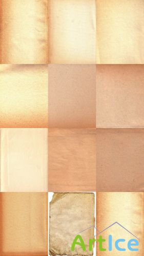 High Res Old Parchment Paper Textures JPG Files