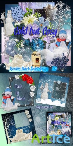 Scrap Set - Cold but Cosy PNG and JPG Files