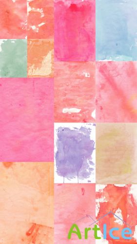 Watercolor Textures JPG Files