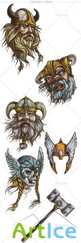 Vector Vikings Set