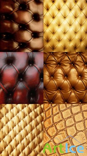 Leather Upholstery Set HQ Textures JPG Files