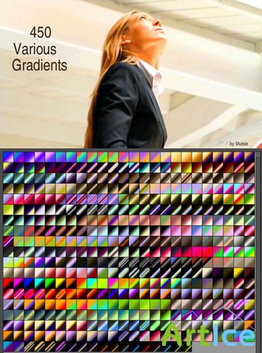 Colored Various Photoshop Gradients 4