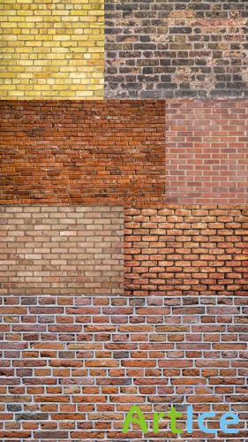 Texture of Brick Wall JPG Files