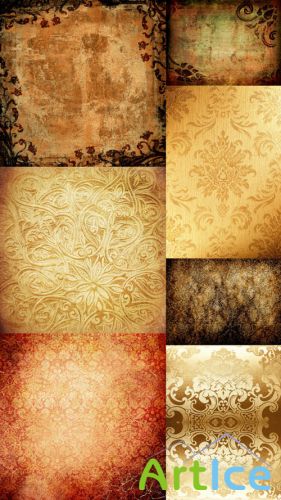 Eight Vintage Textures JPG Files