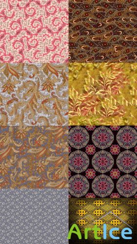 Set of Classic Oriental Texture JPG Files