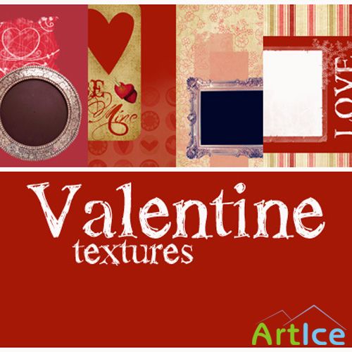 Valentine  Textures JPG Files