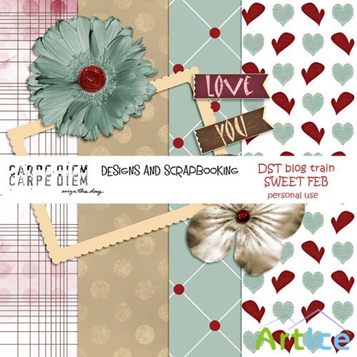 Scrap - DST Sweet Feb PNG and JPG Files