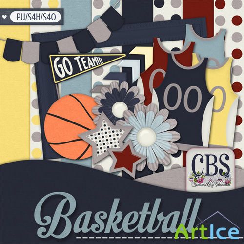 Scrap - Basketball PNG and JPG Files