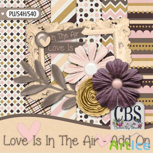 Scrap - Love Is In the Air PNG and JPG Files