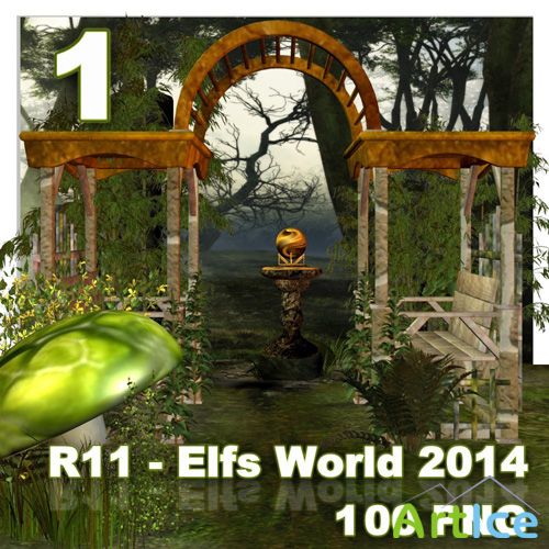 Elfs World 2014 - 1 PNG Files