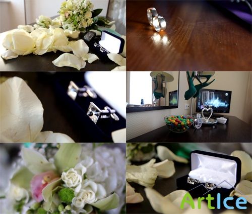   (  10 ) HD / Wedding Day (pack 10 footages) HD